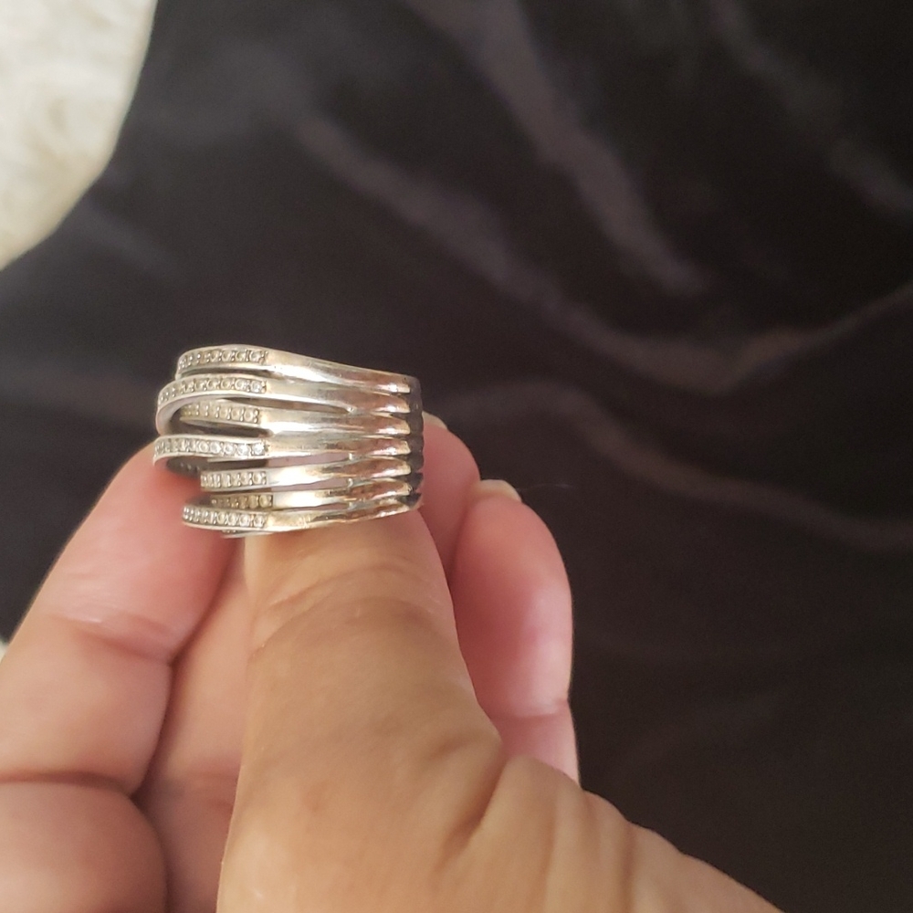 Sterling Statement Ring - image 6